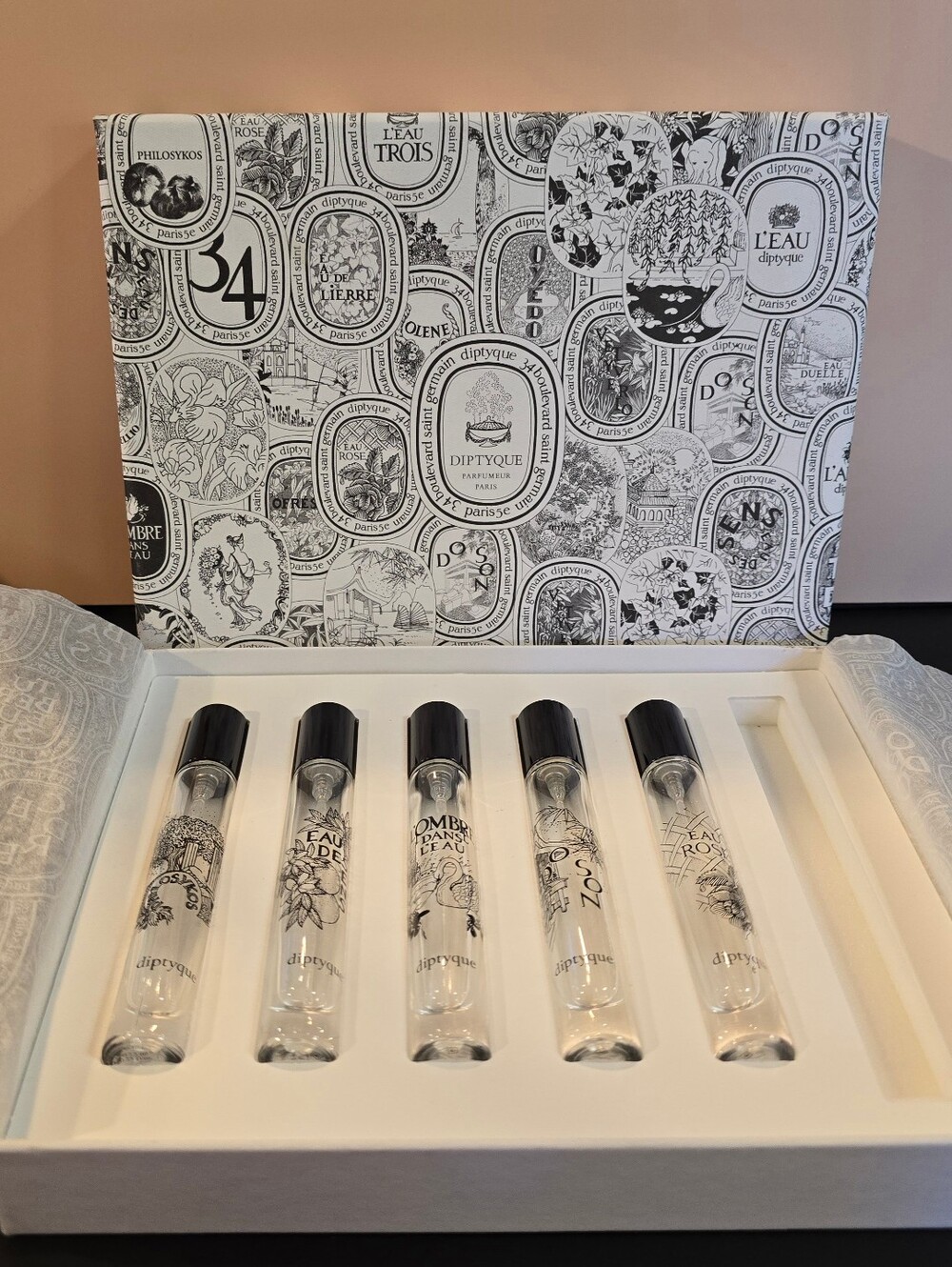 Empty diptyque L'Art Du Parfum Set